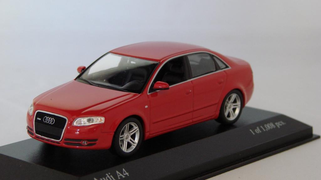 Minichamps Audi A4 (2004) 1:43, Hobby en Vrije tijd, Modelauto's | 1:43, Nieuw, Ophalen of Verzenden, Minichamps GmbH & Co. KG