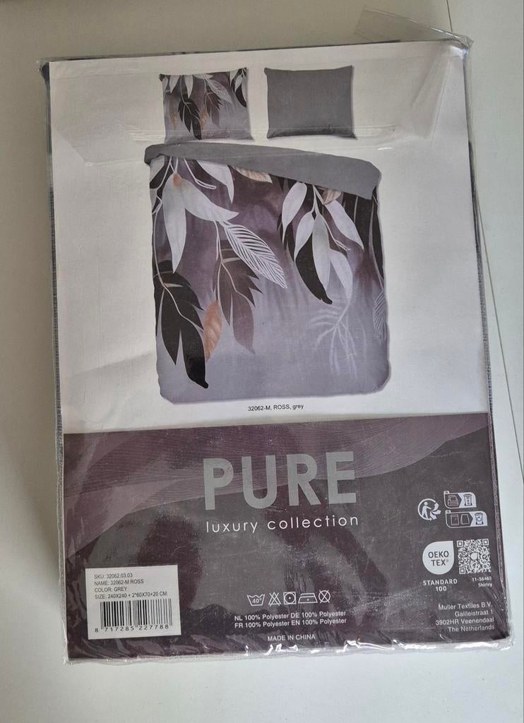 Dekbed overtrek, Huis en Inrichting, Slaapkamer | Beddengoed, Ophalen of Verzenden, Nieuw, Tweepersoons, Dekbedovertrek