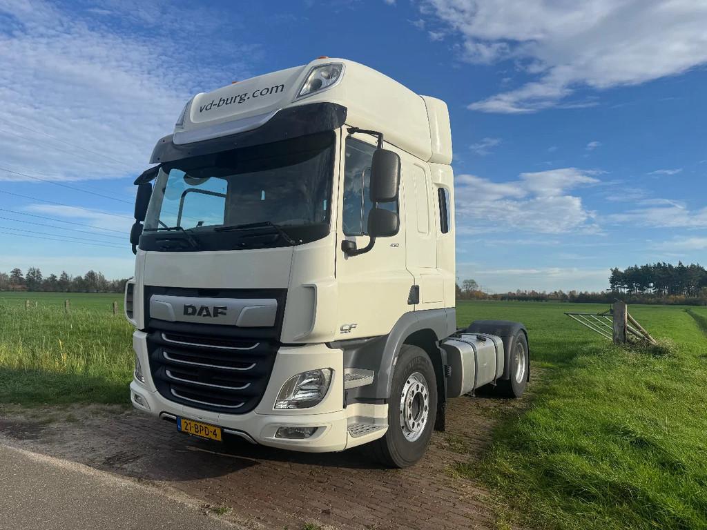 DAF CF 450 Spacecab (bj 2020), Automaat, Achterwielaandrijving, Euro 6, Wit
