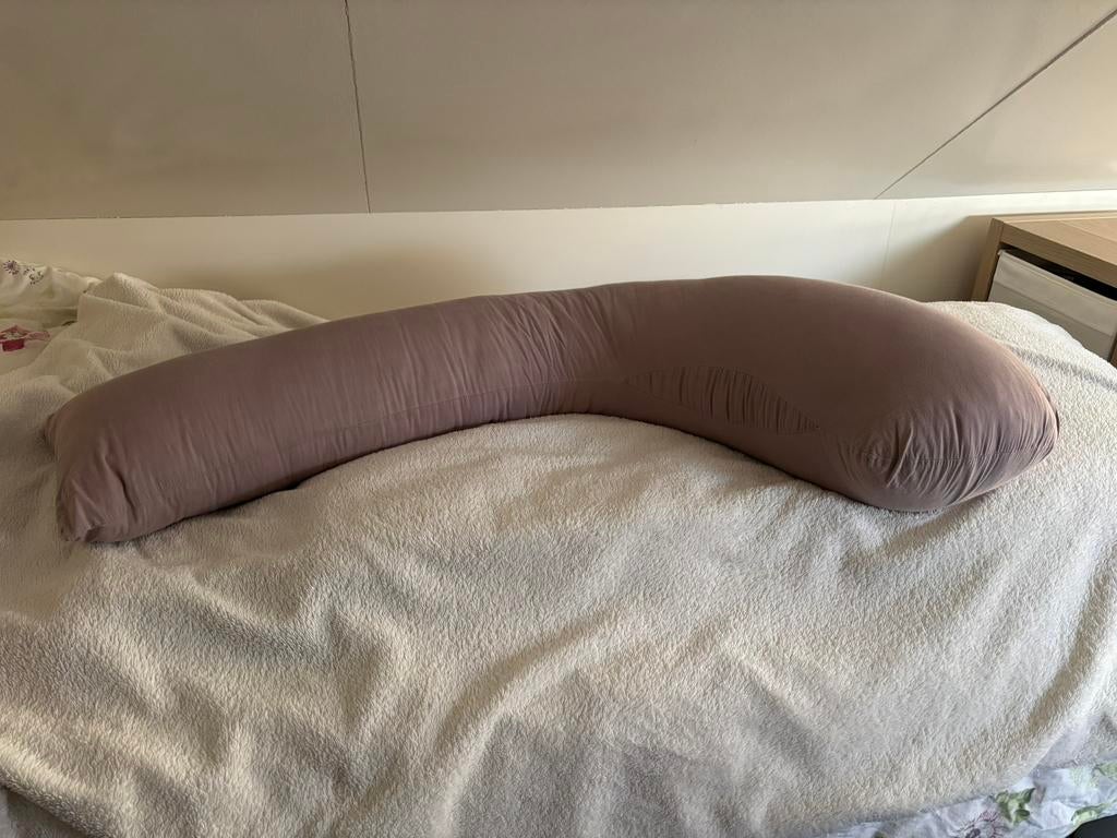 Litollo zwangerschapskussen / zijslaapkussen J-vorm, Ophalen, Gebruikt