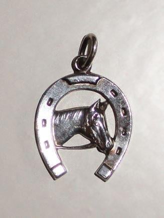 Hanger Hoefijzer Zilver 925 Paard Pony, Nieuw, Ophalen of Verzenden, Zilver, Dier