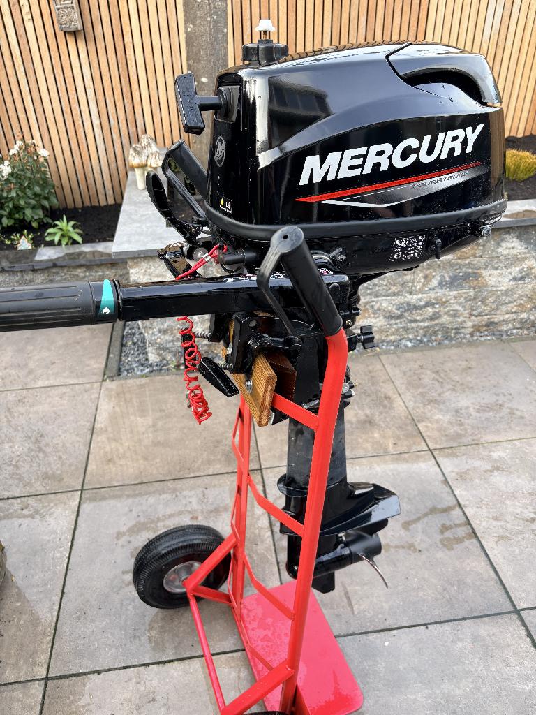 Mercury 6 pk 4-takt kortstaart (2024), Watersport en Boten, Ophalen, Gebruikt, 5 tot 10 pk, Viertaktmotor