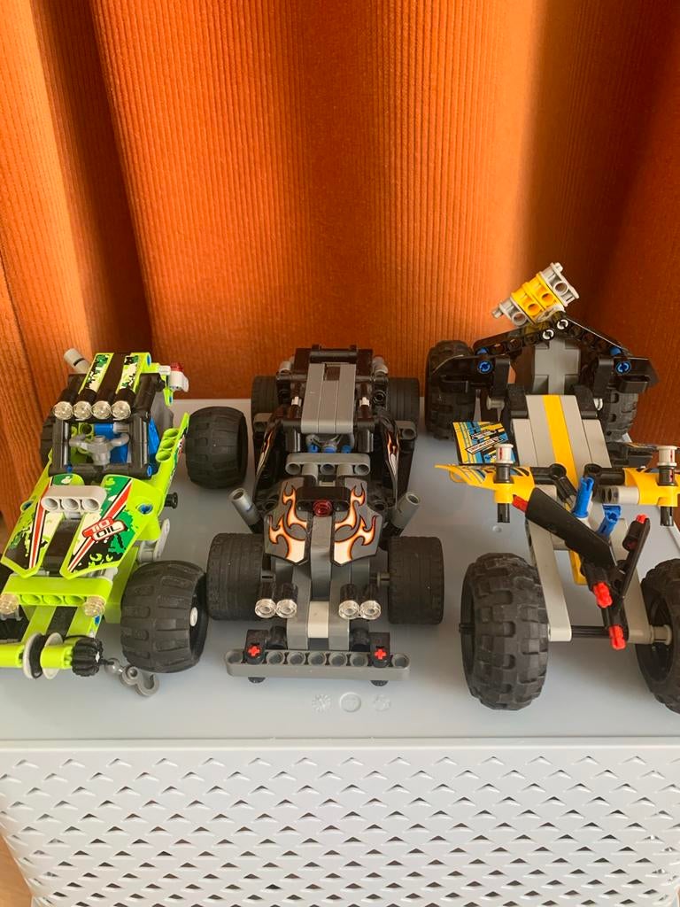 Lego Technic auto's, Ophalen, Lego, Zo goed als nieuw, Technic