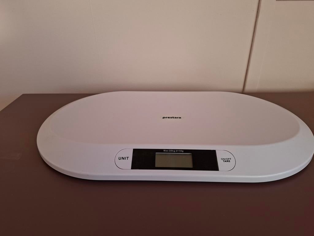 Prestara babyweegschaal - Zo goed als nieuw, met doos, Ophalen of Verzenden, Zo goed als nieuw