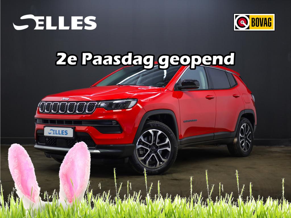 Jeep Compass 4xe 190 Plug-in Hybrid Electric Limited | Camer, Auto's, Jeep, Automaat, Leder en Stof, Bedrijf, Vierwielaandrijving
