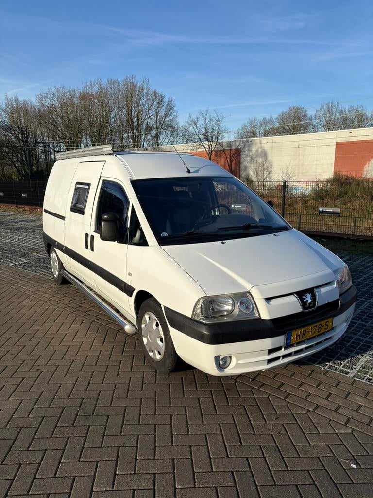 Peugeot Mini Camper Camper kenteken 2.0 HDI met Airco, Caravans en Kamperen, Campers, Overige merken, Buscamper of Camperbus, Tot en met 2