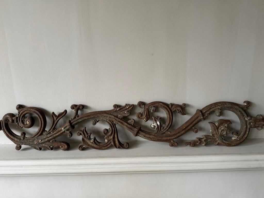 Ijzeren ornament, Antiek en Kunst, Curiosa en Brocante, Ophalen of Verzenden