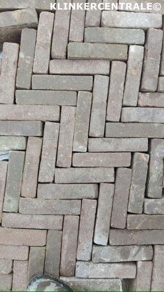 43m2 mangaan gebakken waaltjes waalformaat klinkers stenen, Bij dit gebruikte product niet te achterhalen, Gebruikt, Verzenden