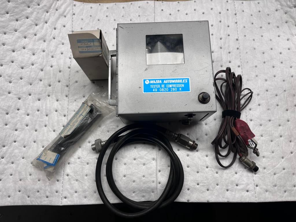 Mazda rotary compressie tester wankel rx7 rx8, Auto diversen, Ophalen of Verzenden, Gebruikt