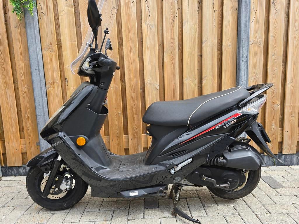Kymco VP50 Scooter - Zwart, Goede Staat, Fietsen en Brommers, Scooters | Kymco, Ophalen, Gebruikt, Overige modellen, Benzine