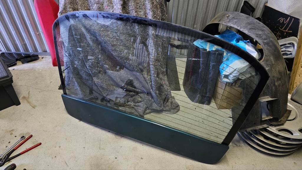 BMW E36 Coupé originele achterruit met spoiler, Ophalen, BMW