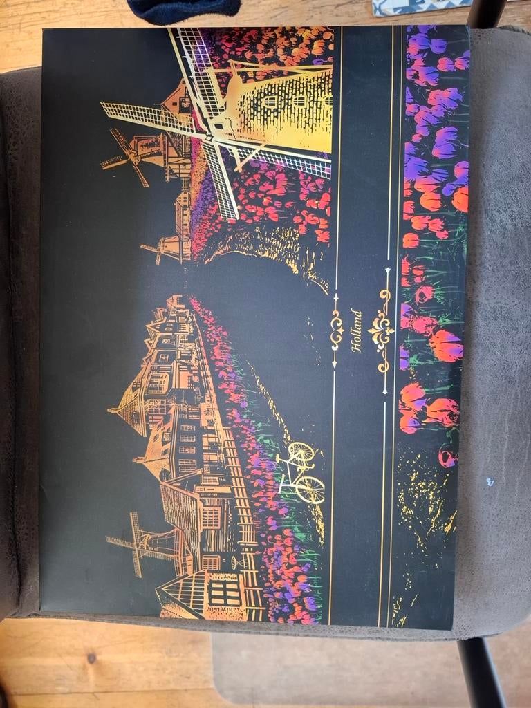 Kras tekenplaat, Ophalen of Verzenden, Nieuw