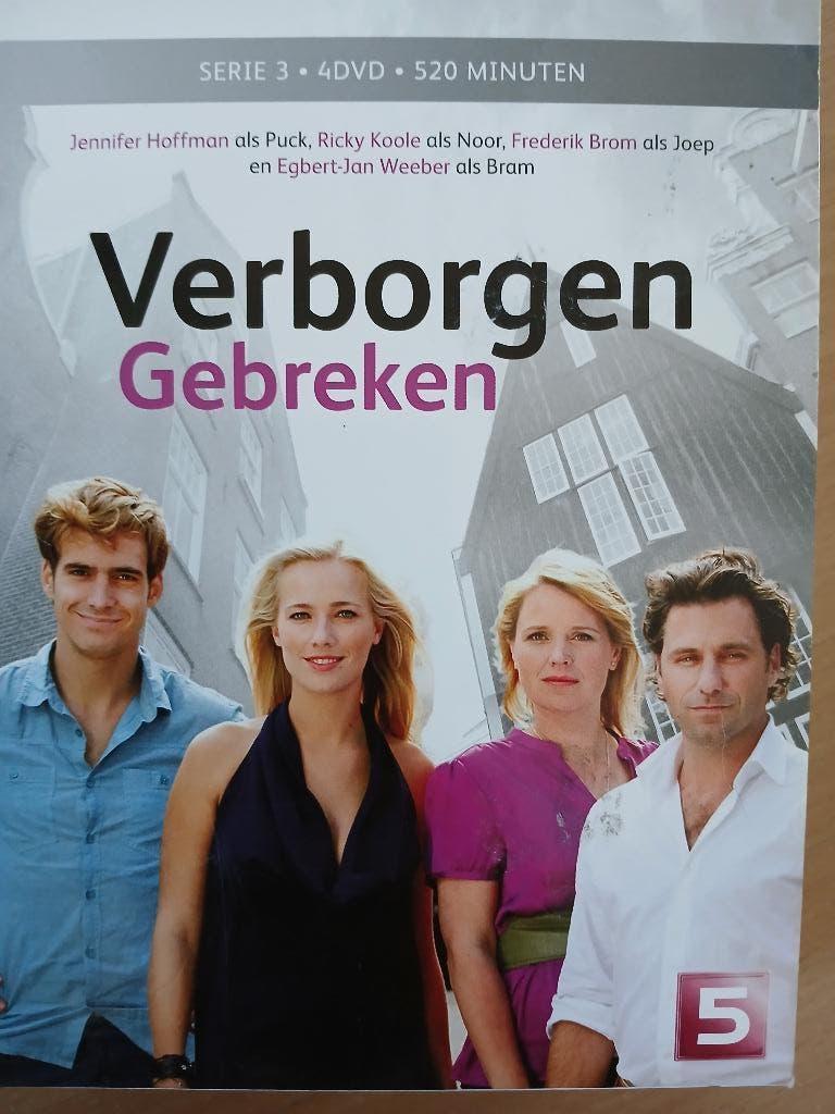 verborgen gebreken  ( serie 3 )  520 minuten speelduur, Alle leeftijden, Ophalen of Verzenden, Zo goed als nieuw