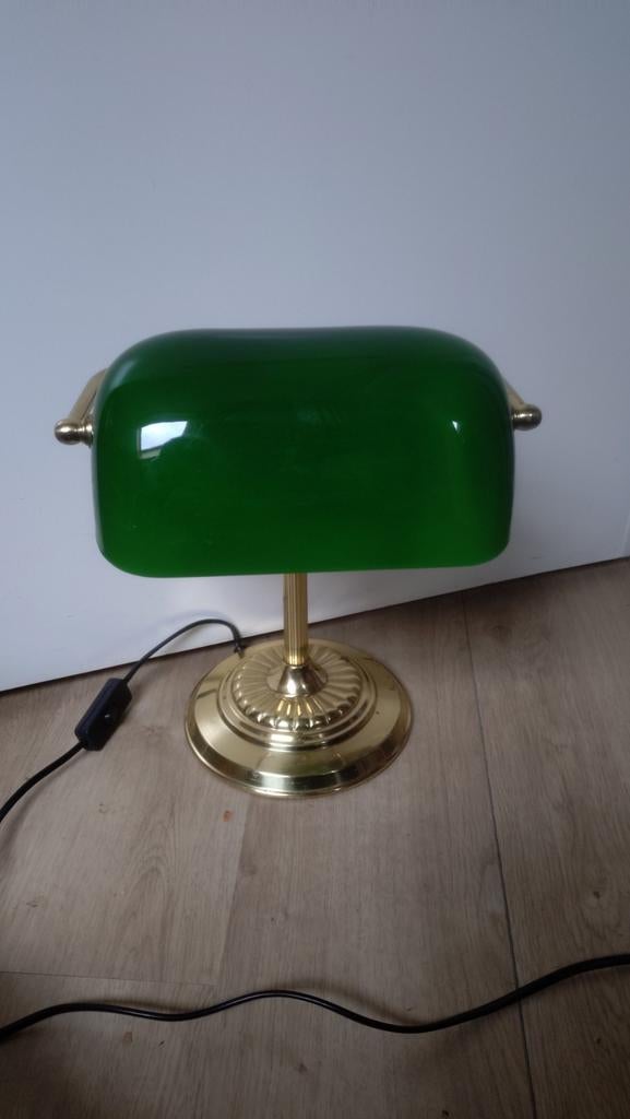 Groene bureaulamp, Ophalen, Minder dan 50 cm