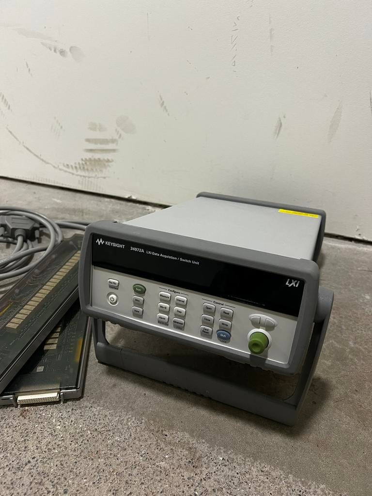 Keysight Agilent 34972A DataLogger, Doe-het-zelf en Verbouw, Ophalen, Zo goed als nieuw