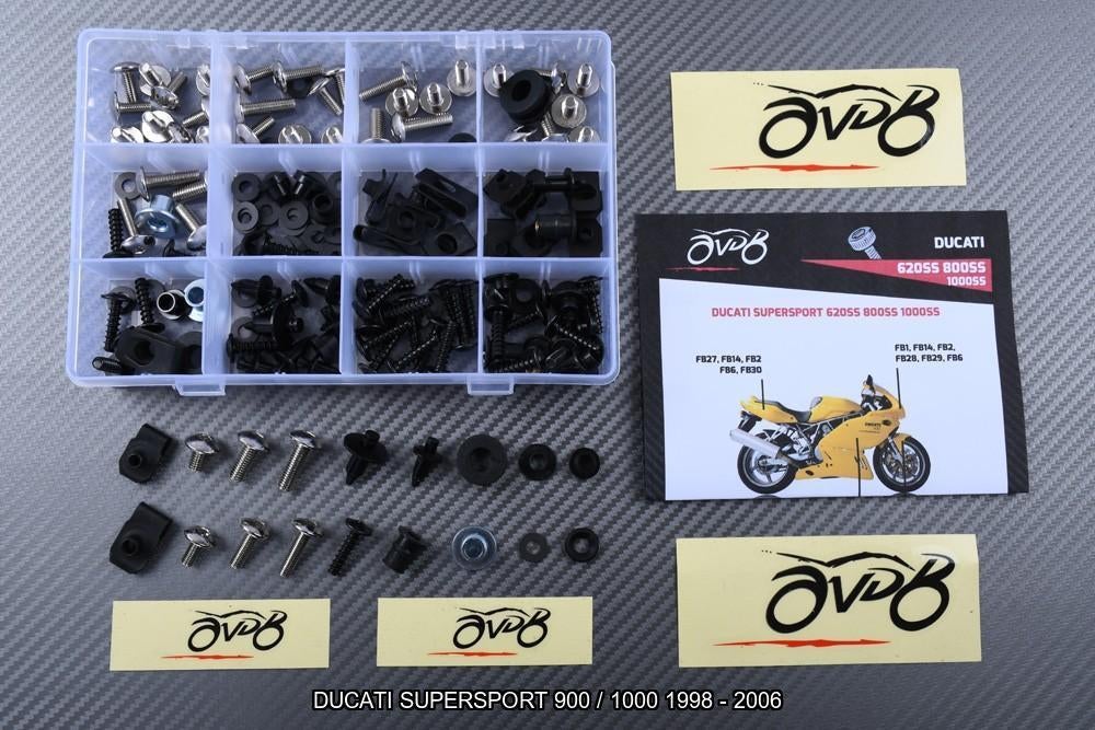 Kuip bouten set voor DUCATI SUPERSPORT 900 / 1000 1998 2006, Motoren, Ophalen of Verzenden