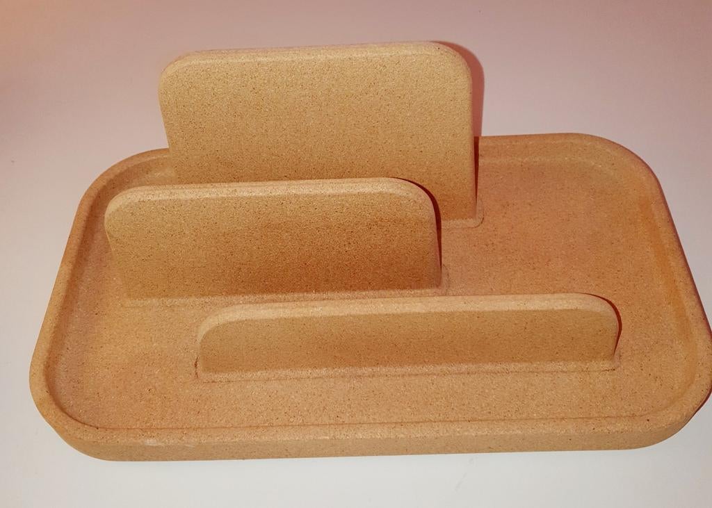 Royal VKB Table Island opberger organizer design, Ophalen, Zo goed als nieuw, Bruin