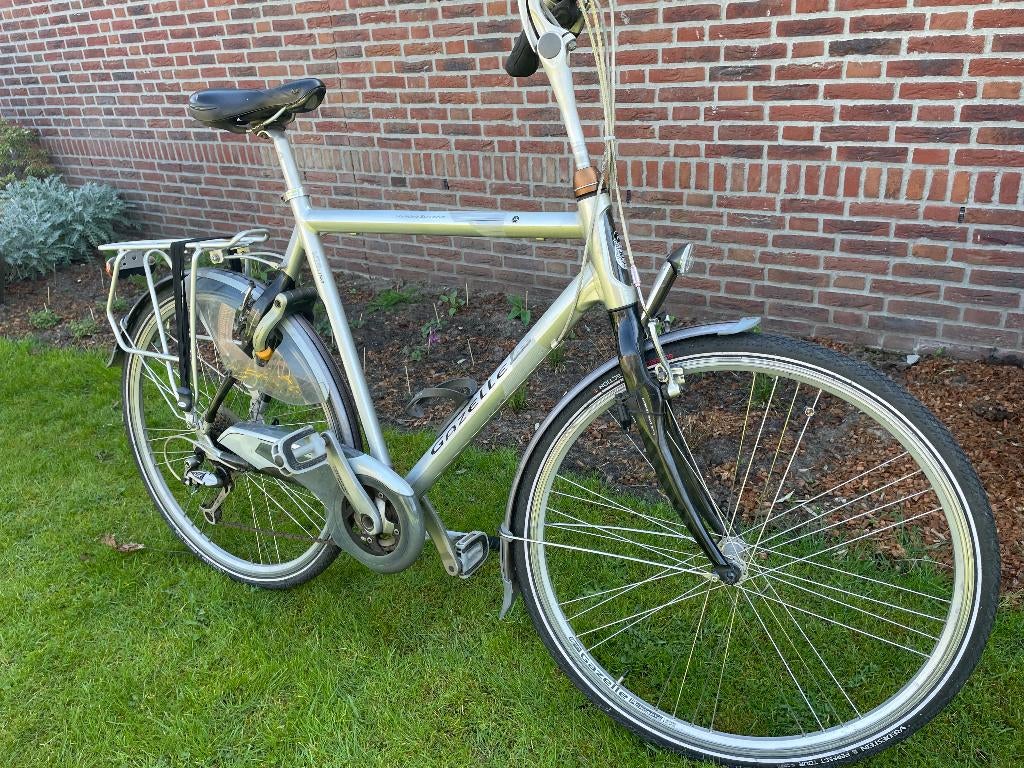 hoge heren (sport/toer) fiets, Ophalen, Velgrem, Versnellingen, Zo goed als nieuw