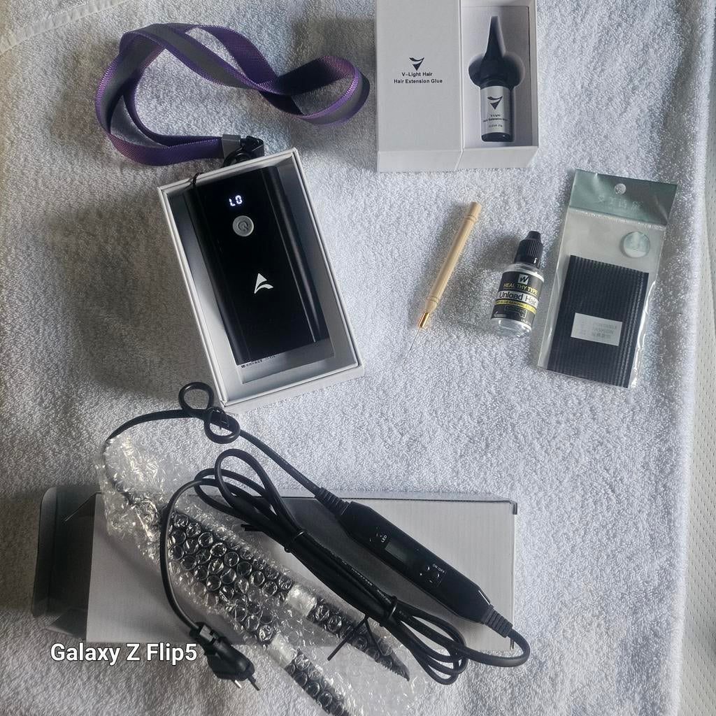 Extensions ~ V LICHTS ~ Compleet Set ~ Nieuw, Verzenden, Nieuw, Pruik of Haarverlenging