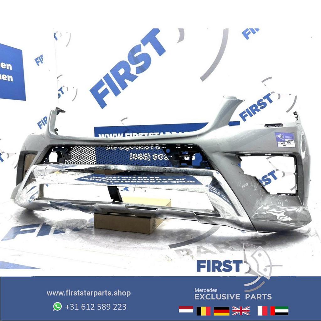 W166 ML AMG Voorbumper Mercedes M KLASSE 2011-2015 BUMPER ZW, Gebruikt, -, Voor, Ophalen of Verzenden
