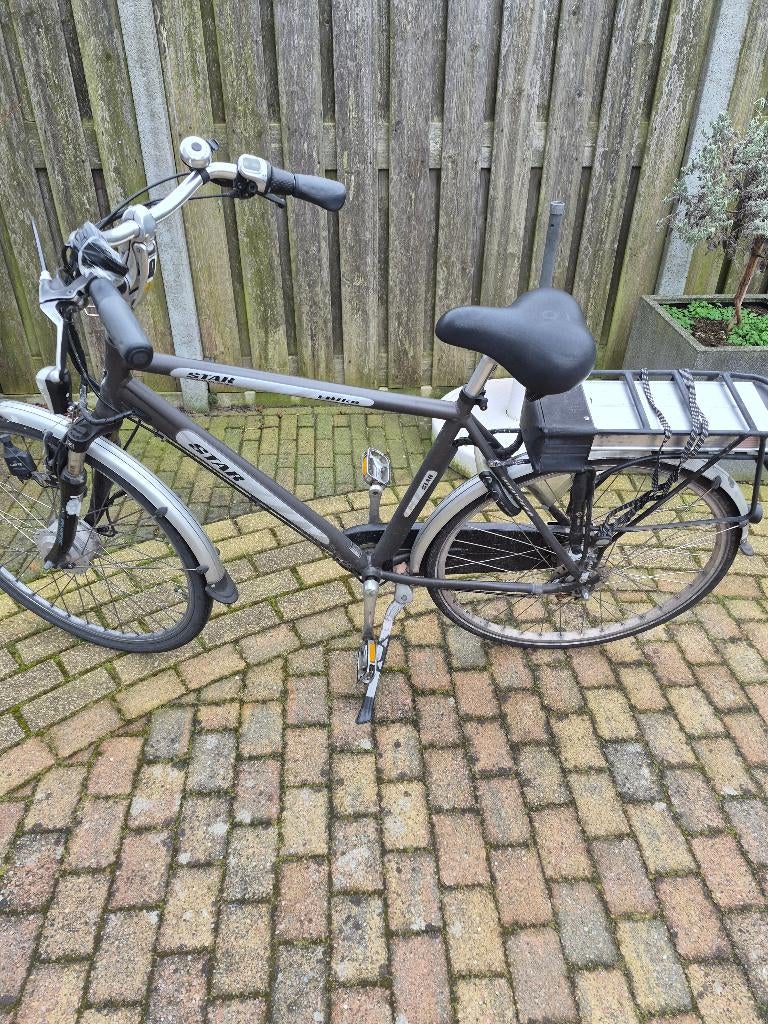 Elektrische fiets heren, Gebruikt, Versnellingen, 57 tot 61 cm, Ophalen