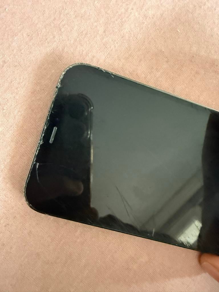 iPhone 12 Pro  - Gebarsten scherm, Ophalen, 128 GB, Zwart, IPhone 12 Pro