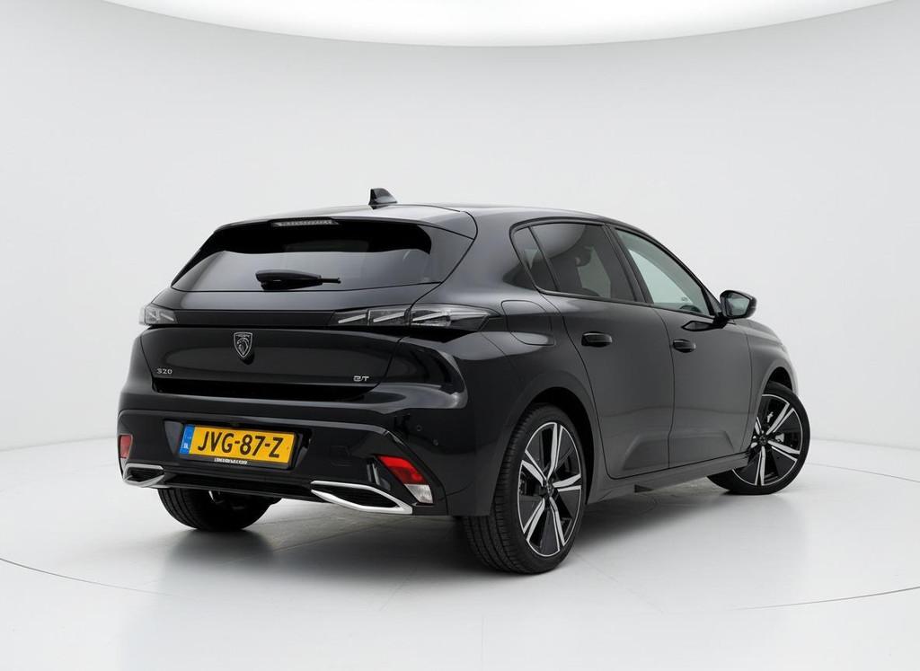 Peugeot 308 1.2 Hybrid 145 e-DCS6 GT Pack | Nieuw | 360 came, 136 pk, Gebruikt, Met garantie (alle), Zwart