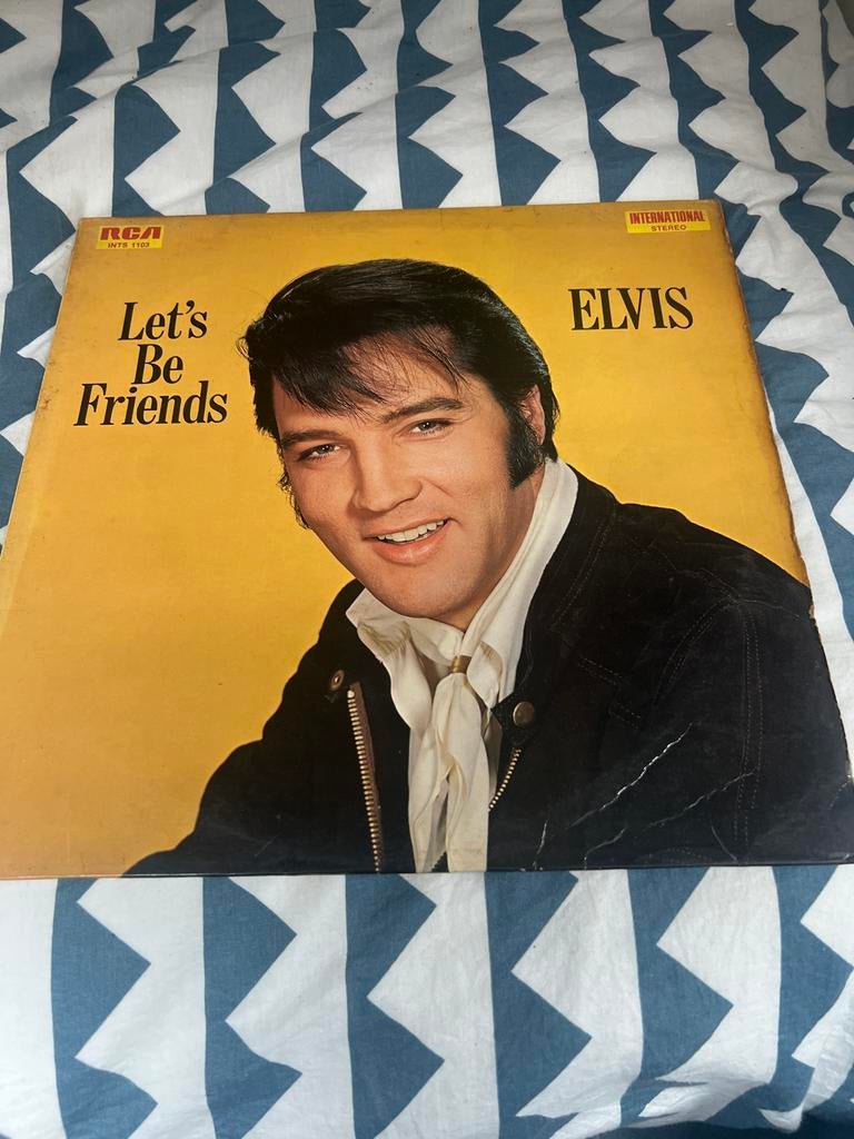 Elvis Presley - Let's Be Friends LP (RCA International), Ophalen of Verzenden, Gebruikt, 12 inch