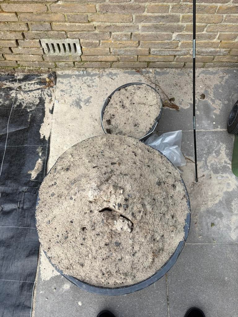 Wit zand voor ophogen tuin, Tuin en Terras, Zand, Ophalen, Gebruikt, Ophoogzand