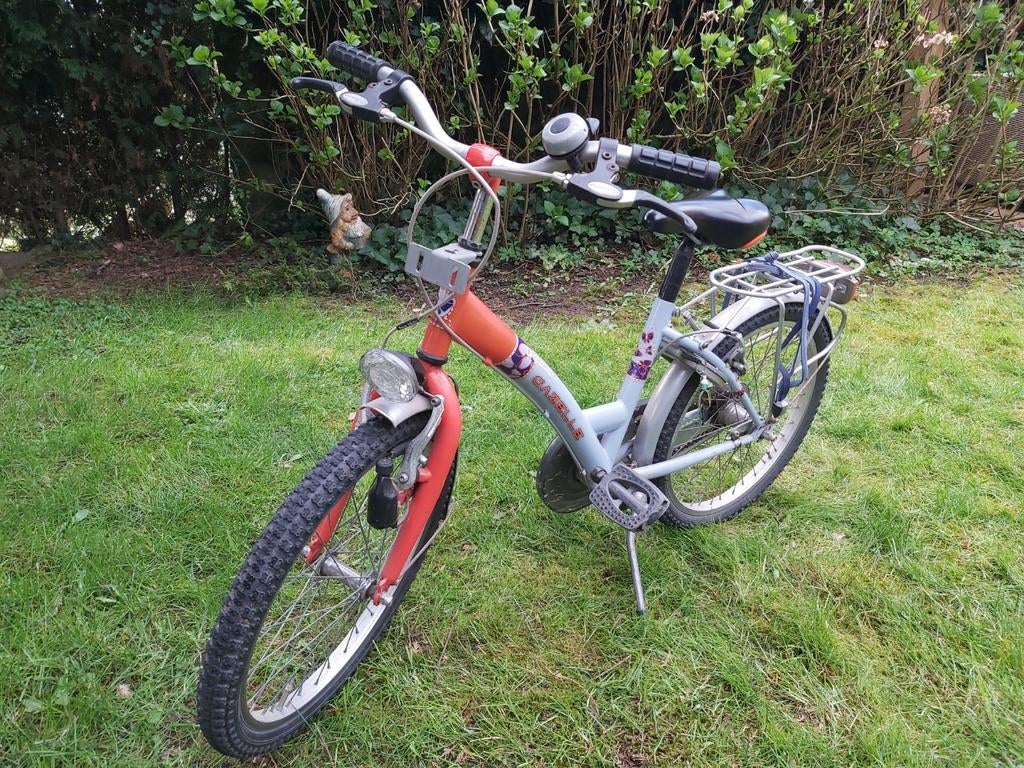 Gazelle fiets 20 inch voor meisjes, Fietsen en Brommers, Ophalen, Minder dan 10 versnellingen, Gebruikt, Minder dan 49 cm