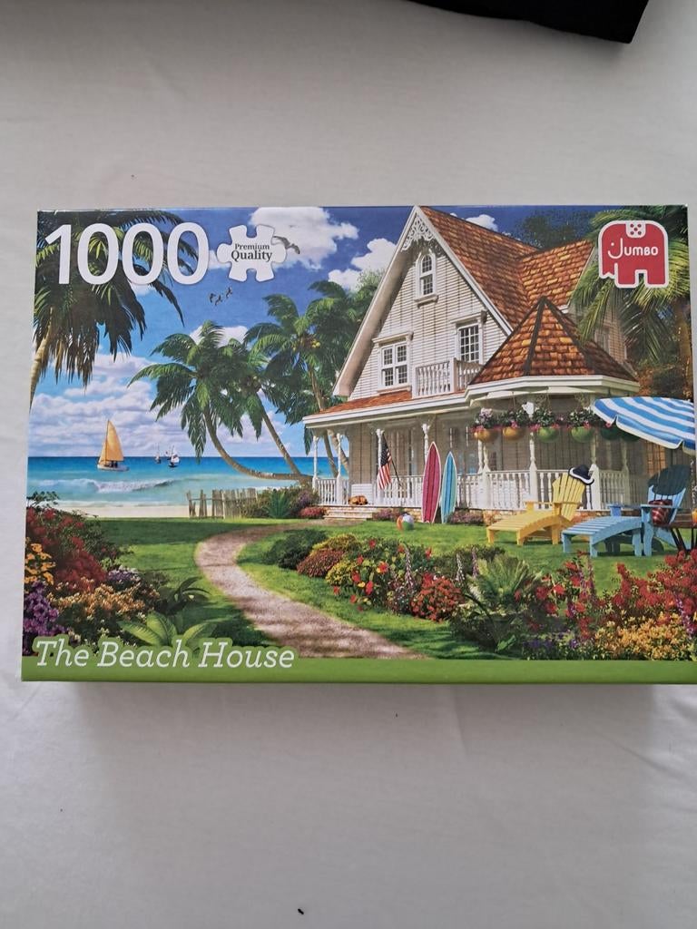 Jumbo puzzel The Beach House 1000 stukjes, Ophalen of Verzenden