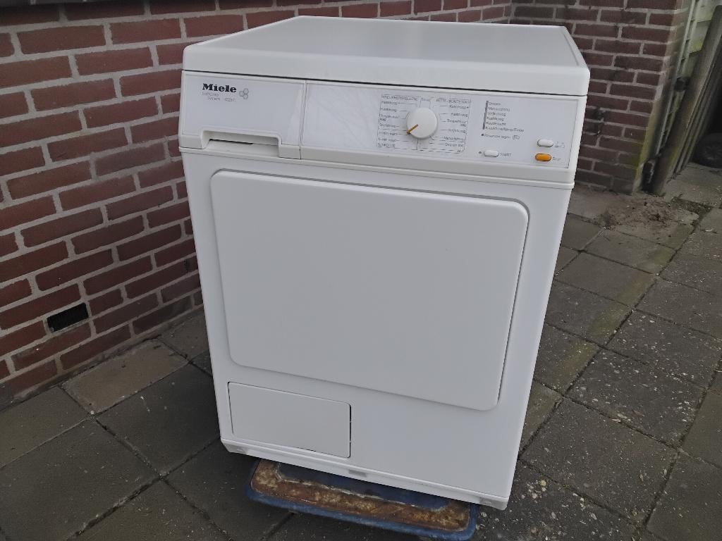 MIELE WASDROGER CONDENDROGER 7 KILO SOFT CARE SYSTEEM ., Ophalen, 6 tot 8 kg, Minder dan 85 cm, Anti-kreukfase