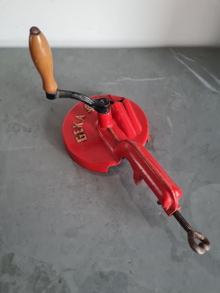 Vintage snijbonen machine GEKA, Ophalen of Verzenden