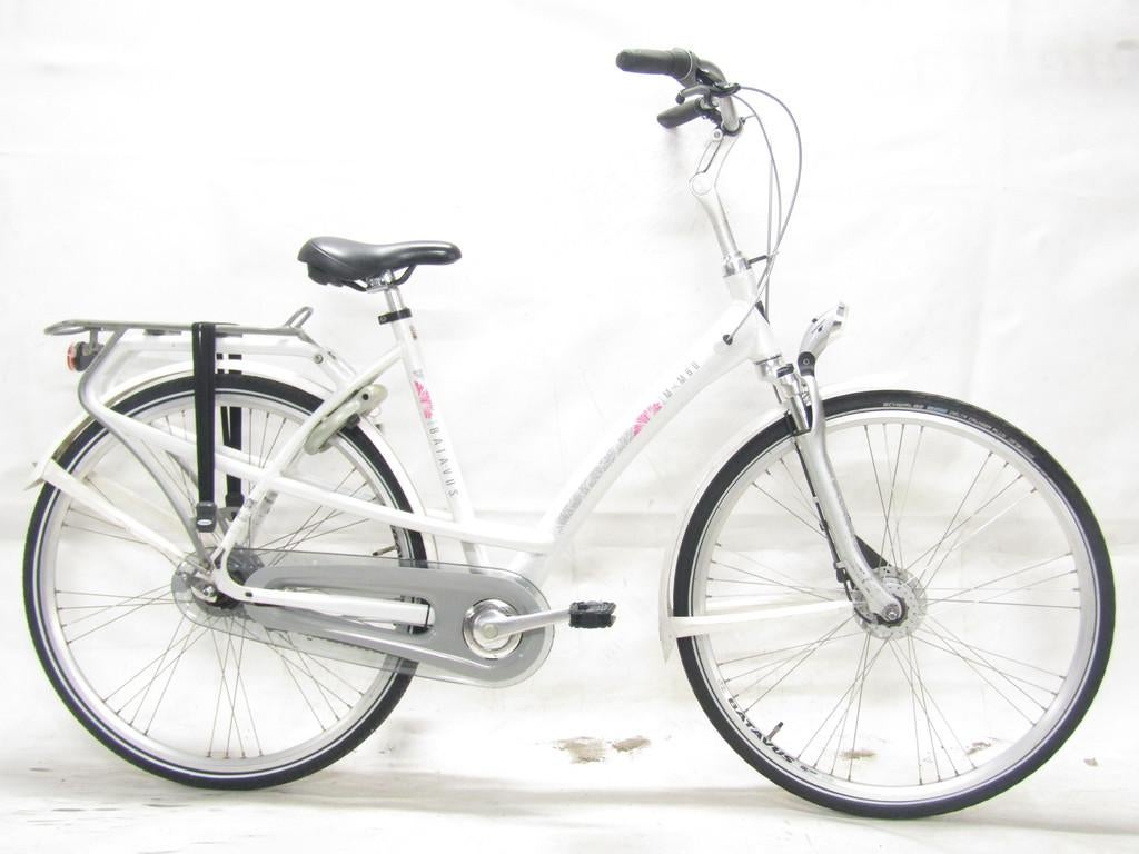 Batavus Mambo wit dames 53cm 28inch, Fietsen en Brommers, Fietsen | Dames | Damesfietsen, 53 tot 56 cm, Gebruikt, Batavus, Versnellingen