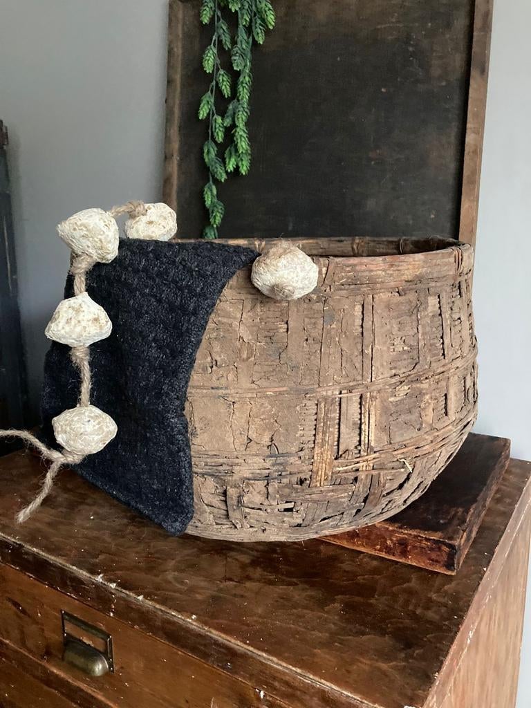 Grote oude leemmand sober,landelijk, Huis en Inrichting, Ophalen of Verzenden, X, X, X