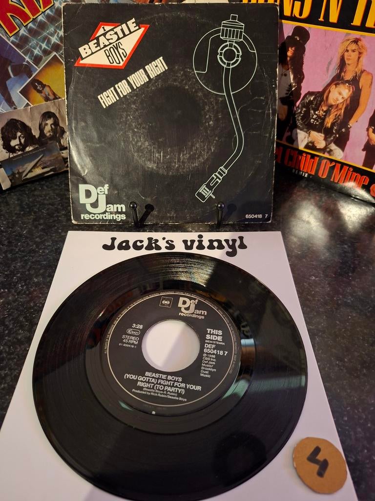 Beastie Boys - (You Gotta) Fight For Your Right 1987/4, Ophalen of Verzenden, Gebruikt, Overige formaten