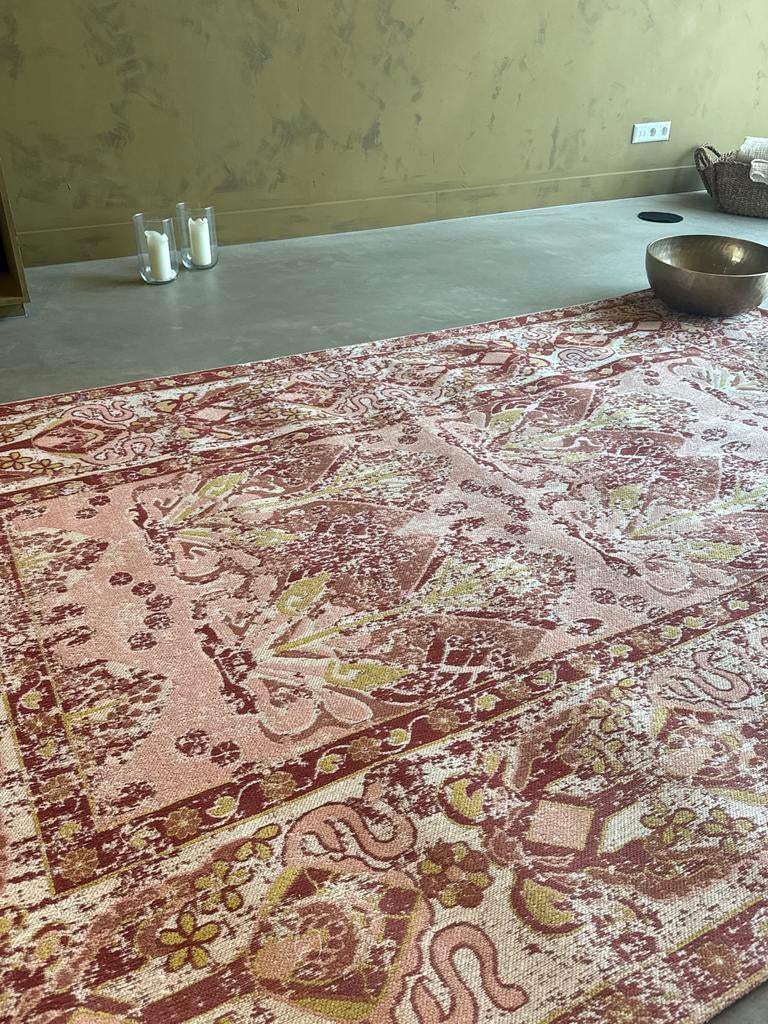 Nieuw Sissy-Boy Vloerkleed - Multicolour met Print, Ophalen, 150 tot 200 cm, Rechthoekig, Rood