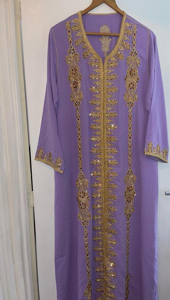 Marokkaanse diverse kaftans & jellaba’s te koop!, Kleding | Dames, Jurken, Maat 38/40 (M), Paars, Ophalen of Verzenden, Zo goed als nieuw