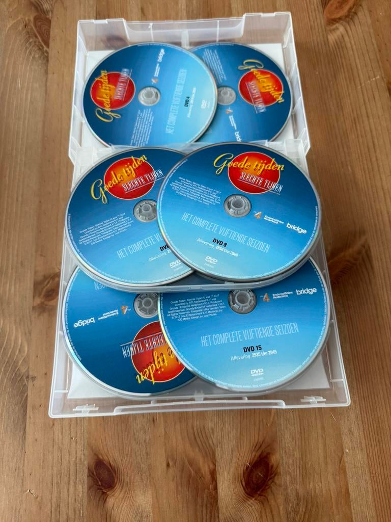 Goede Tijden Slechte Tijden complete Seizoen 15 gtst dvd, Gebruikt, Verzenden, Boxset, Drama