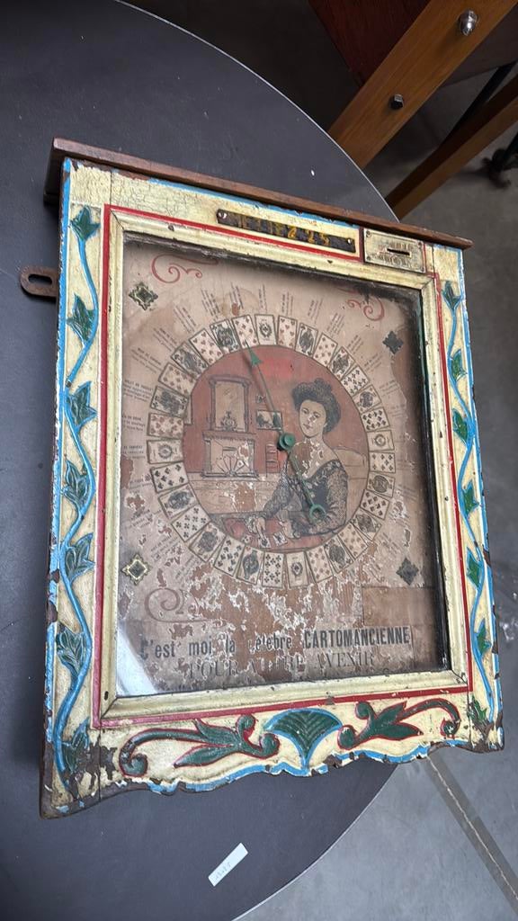 Waarzegautomaatje, Ophalen, Gebruikt