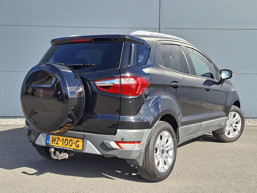 Ford EcoSport 1.5 Ti-VCT Titanium | Automaat | Trekhaak | Cr, Auto's, Euro 6, 400 kg, Leder en Stof, Zwart