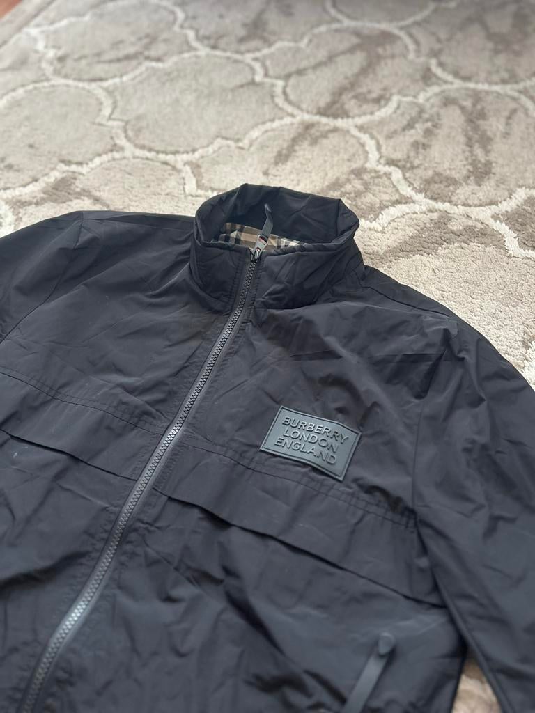 Burberry jas - Zo goed als nieuw, Kleding | Heren, Jassen | Zomer, Ophalen of Verzenden, Zo goed als nieuw, Overige maten, Zwart