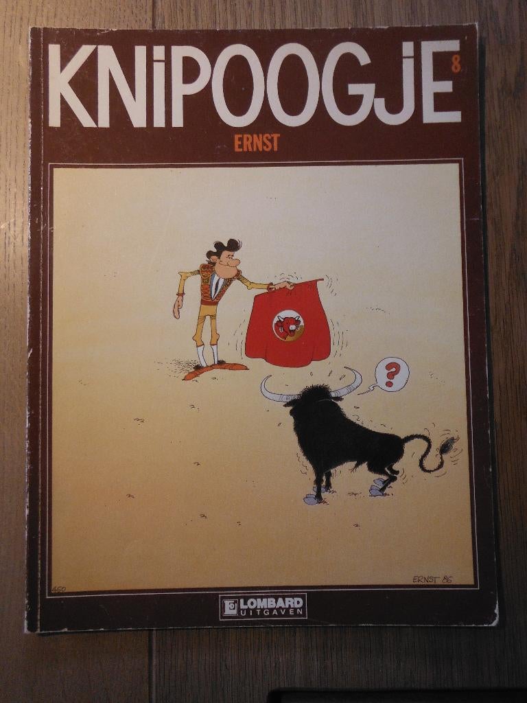 Knipoogje. 8, Boeken, Stripboeken, Eén stripboek, Ophalen of Verzenden, Gelezen