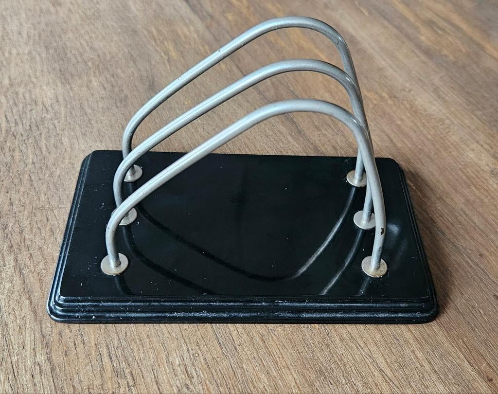 Vintage brievenhouder, Ophalen of Verzenden, Gebruikt