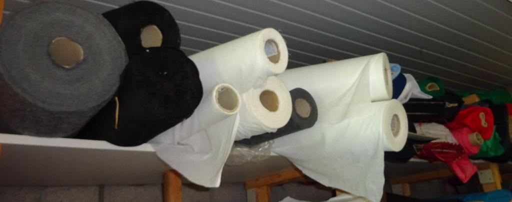 NIEUW diverse Kwaliteit soorten vlieseline in wit, zwart enz, Hobby en Vrije tijd, Ophalen of Verzenden, Nieuw, Overige typen