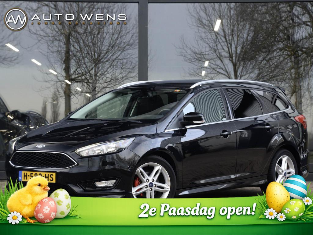 Ford Focus Wagon 1.0 ST-Line 125PK S Edition | Winterpakket, Euro 6, Zwart, Handgeschakeld, 1216 kg