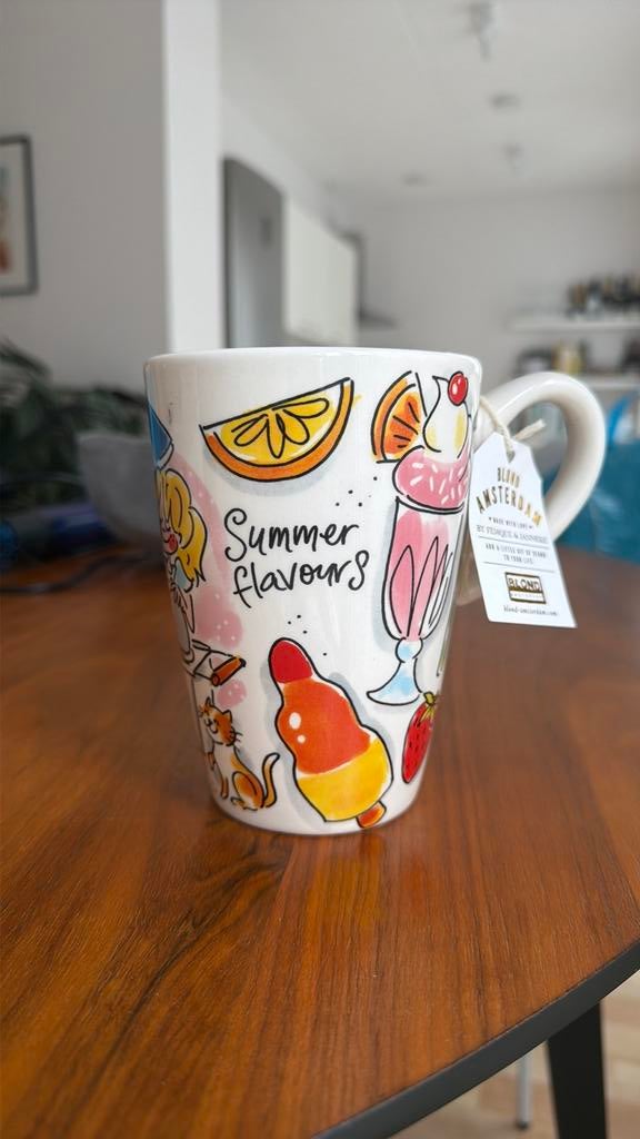 Blond Amsterdam mok XL Summer Flavours, Huis en Inrichting, Keuken | Servies, Ophalen of Verzenden, Nieuw