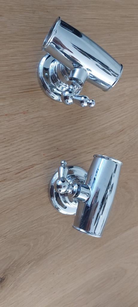 Douchekop houders 2 stuks nieuw, Ophalen of Verzenden, Zo goed als nieuw