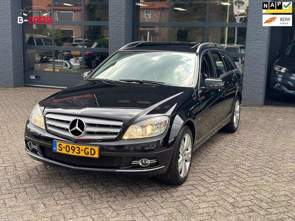 Mercedes-Benz C-klasse Estate 180 K BlueEFFICIENCY Xenon|Pan, Automaat, Achterwielaandrijving, Zwart, 14 km/l
