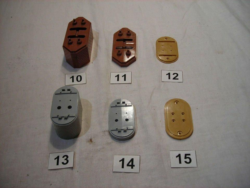 marklin pijlers    diverse  soorten  gedeelte o v p, Hobby en Vrije tijd, Modeltreinen | H0, Zo goed als nieuw, Overige typen